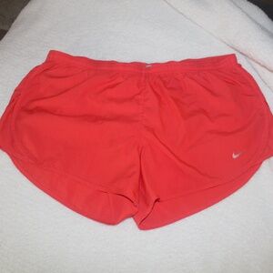 PreLoved Orange Women's Nike Dri-Fit Athletic Shorts